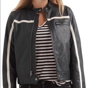 Gap Leather Moto Jacket